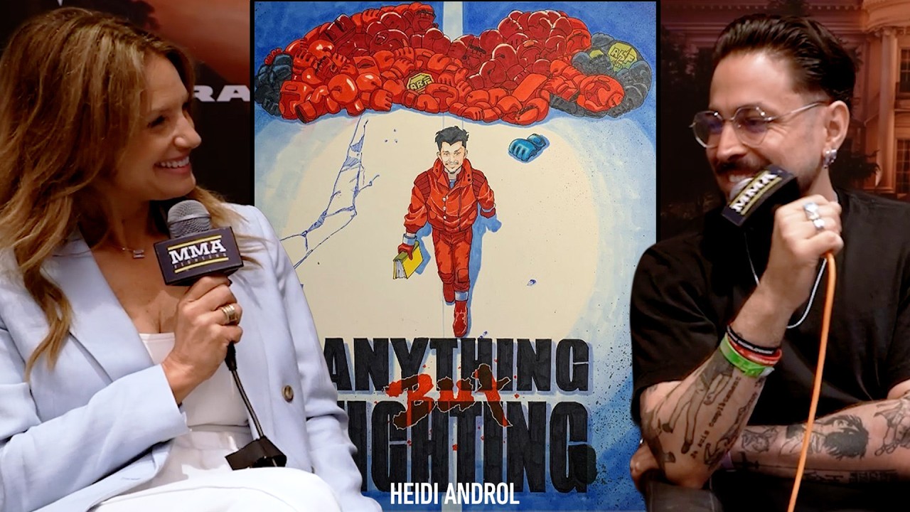 Heidi Androl Loves Strikeforce | Anything But Fighting (Sort Of) | MMA Fighting background