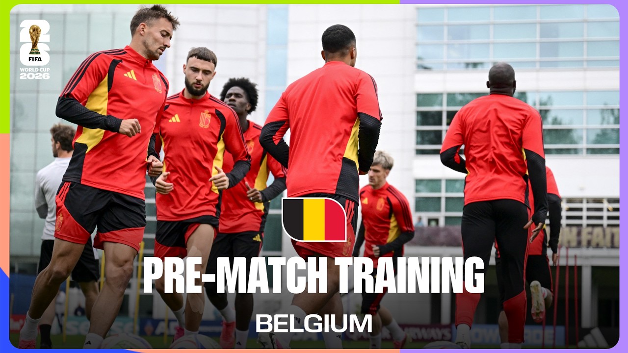Belgium Train Before Senegal |FIFA World Cup 2026™ background