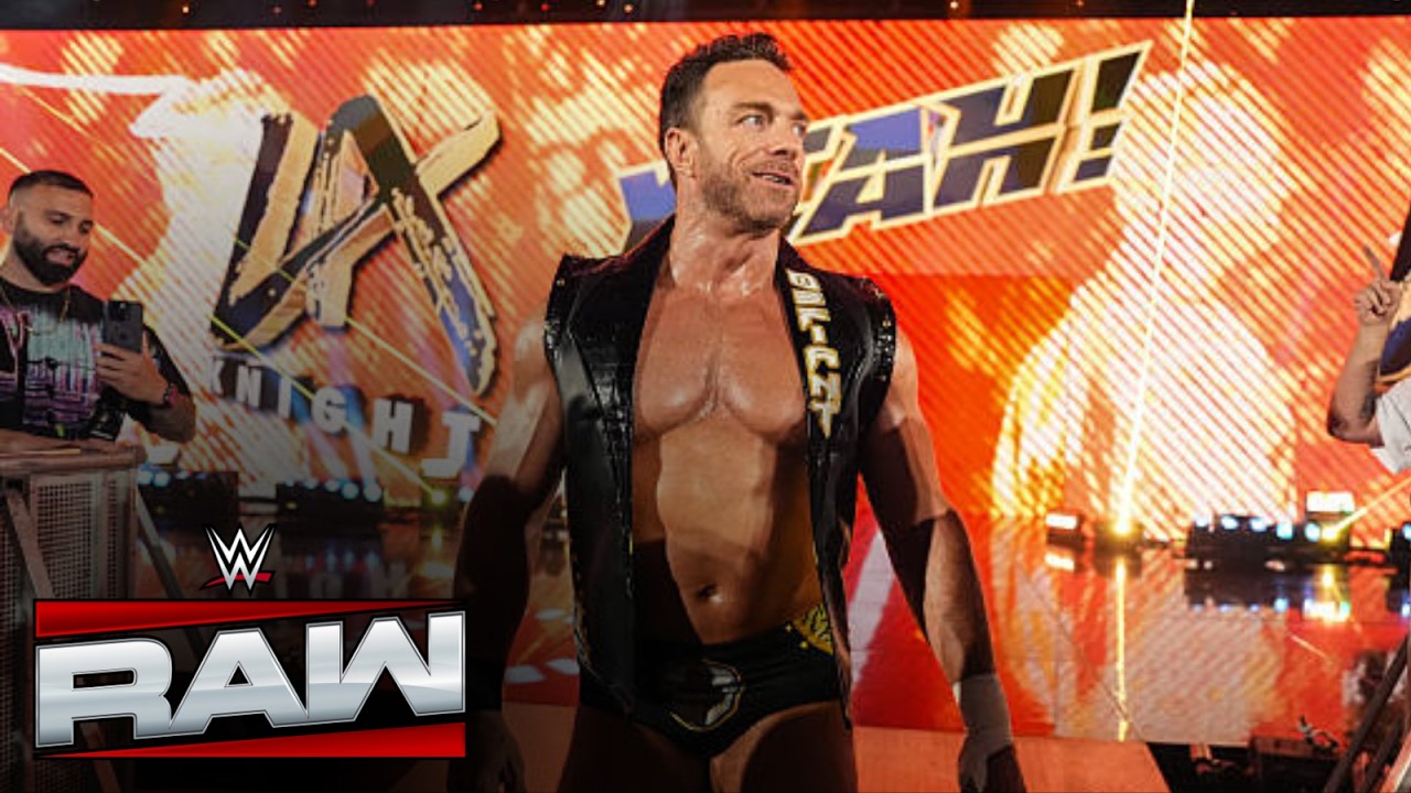 LA Knight Entrance | WWE RAW | June 29, 2026 background