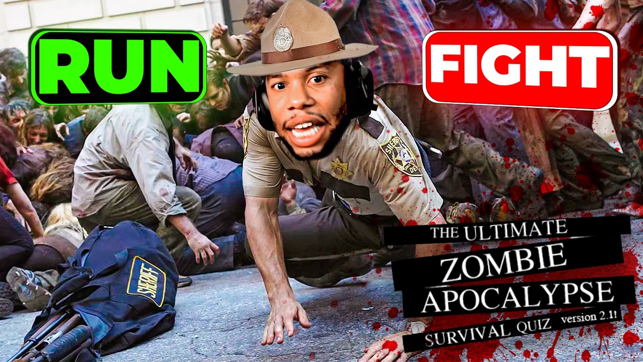 WE TOOK A TEST TO SEE HOW COOKED WE’D BE IN A ZOMBIE APOCALYPSE! background