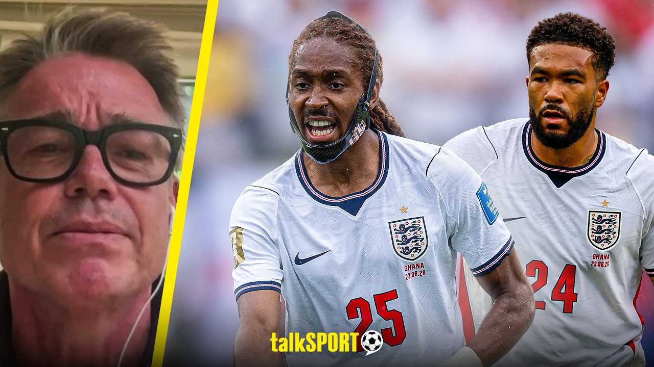 "MOST IMPORTANT PLAYER!" Graeme Le Saux BELIEVES Djed Spence Is VITAL to England's World Cup Hopes! background