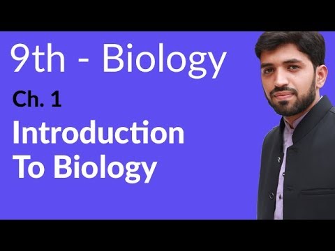 9th Class biology Introduction Chapter 1 background