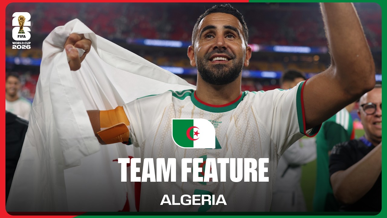 Team Feature: Algeria | The Legacy of Riyad Mahrez background