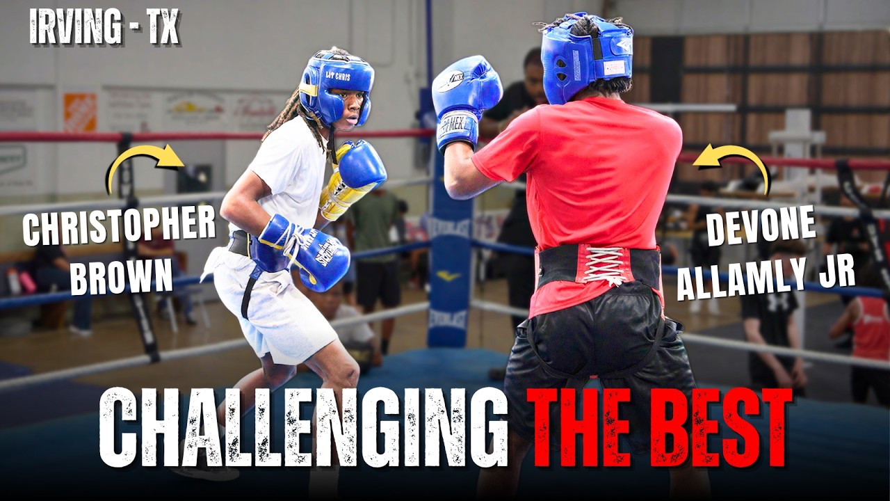 PURE TECHNIQUE! Amateur Boxers TEST THEIR GROWTH In Sparring! background