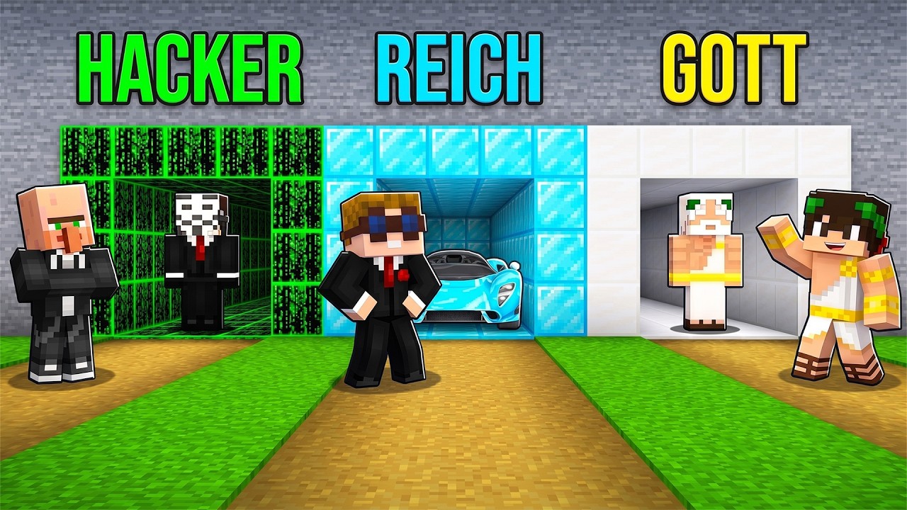 PAT WÄHLT den RICHTIGEN TUNNEL in Minecraft! background