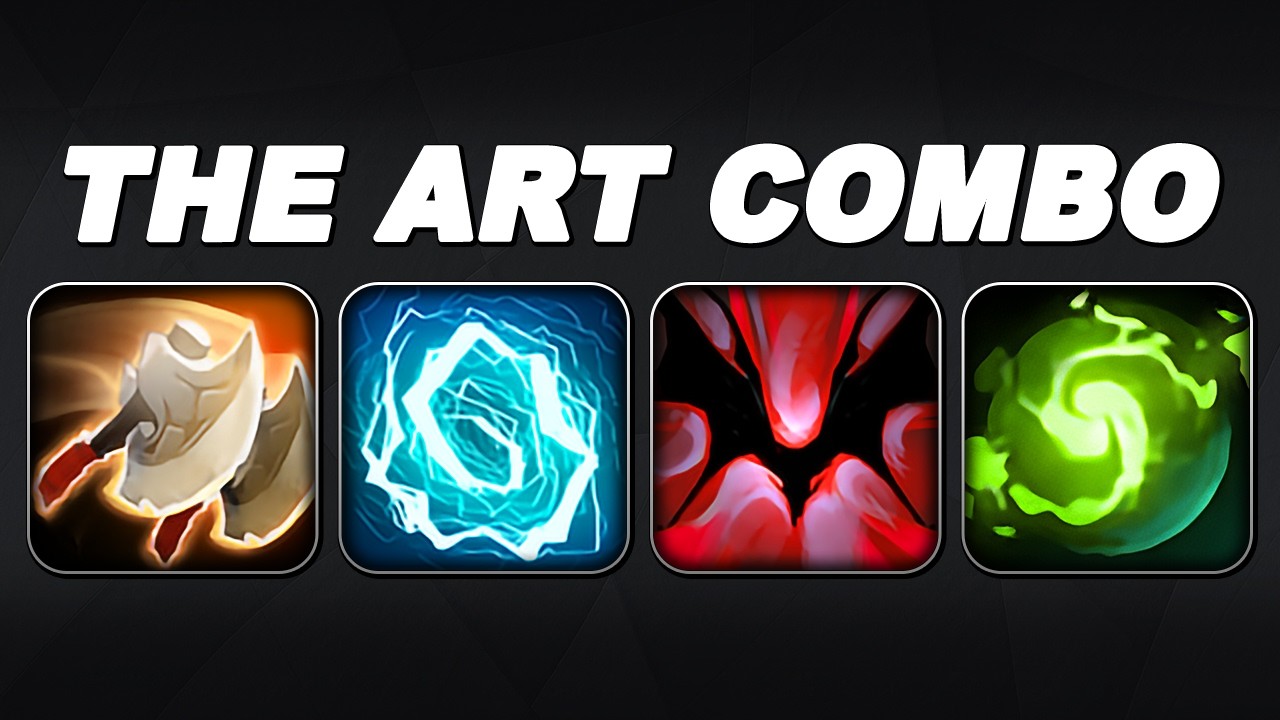 THE ART COMBO Electric Vortex + Requiem of Souls | Dota 2 Ability Draft background