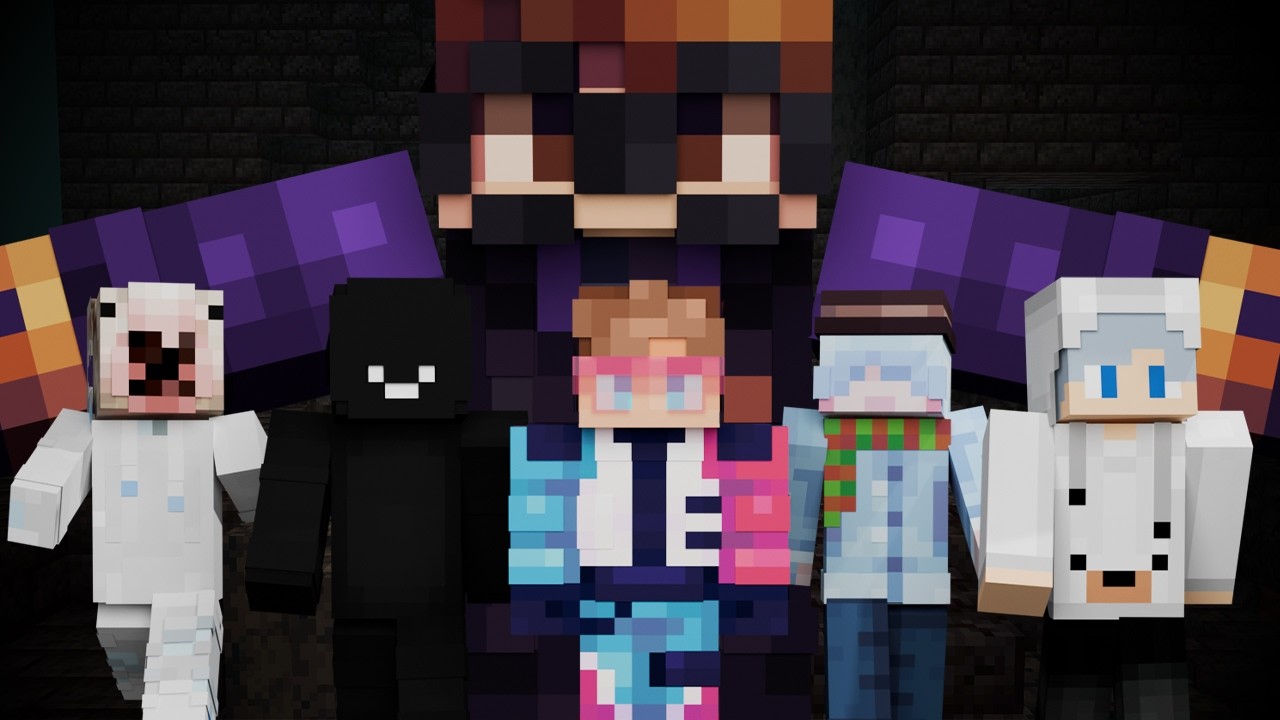 his Minecraft tournament was brutal... background