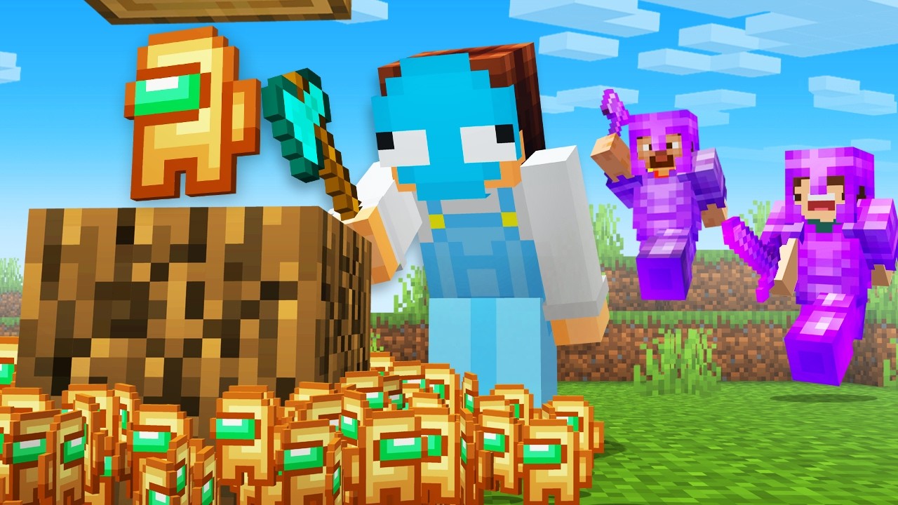 Minecraft Manhunt, But Drops Are MODDED! background