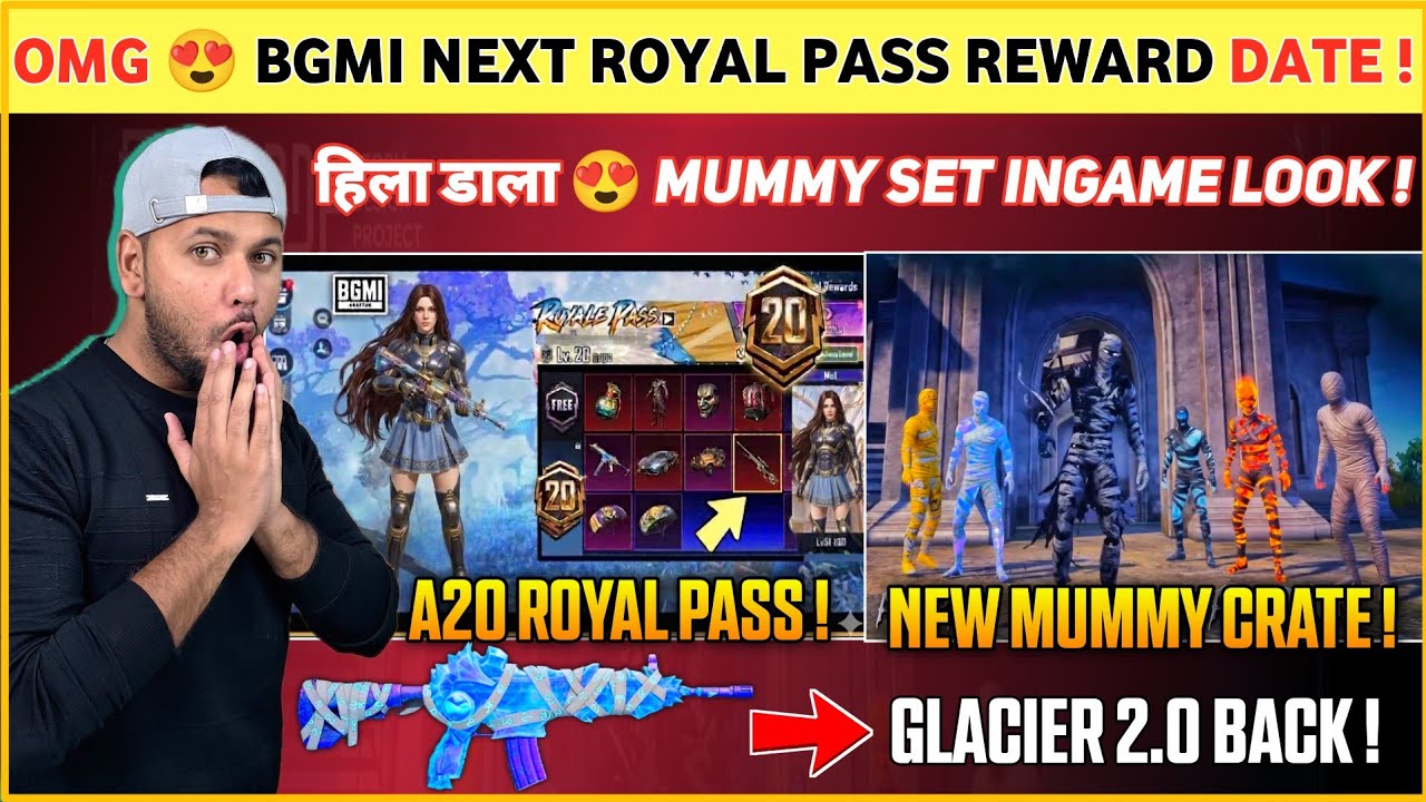 BIG CHANGES đ€© Bgmi A20 Royal Pass Date | Next Royal Pass Bgmi | New Mummy Set | Mummy Suit Bgmi background