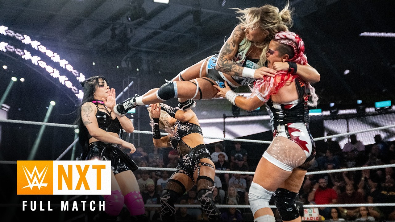 FULL MATCH: Sol Ruca & Zaria vs. Tatum Paxley & Izzi Dame: NXT, July 1, 2025 backdrop