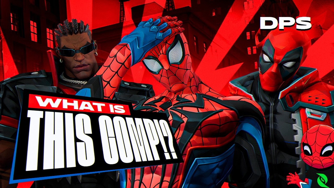 WINNING A GAME WITH THE WORST COMP IN MARVEL RIVALS?! (TOP 500) background