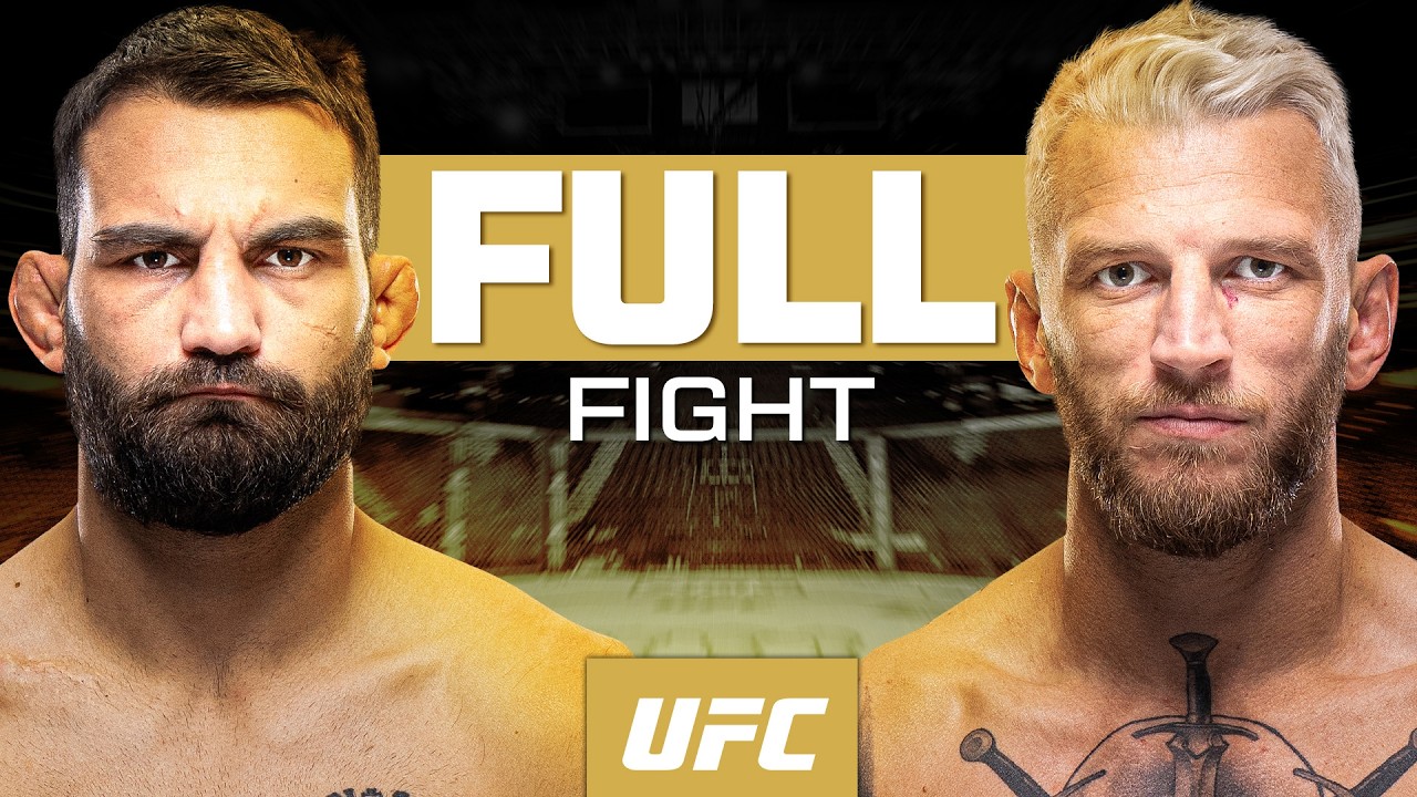 Benoit Saint-Denis vs Dan Hooker | FULL FIGHT | UFC 329 background
