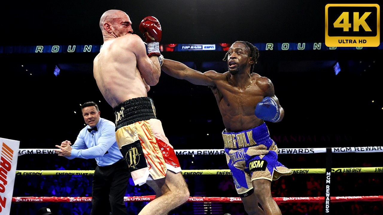 Jose Pedraza (PUERTO RICO) vs. Keyshawn Davis (USA) | 4K - FULL HIGHLIGHTS #boxing #sports background