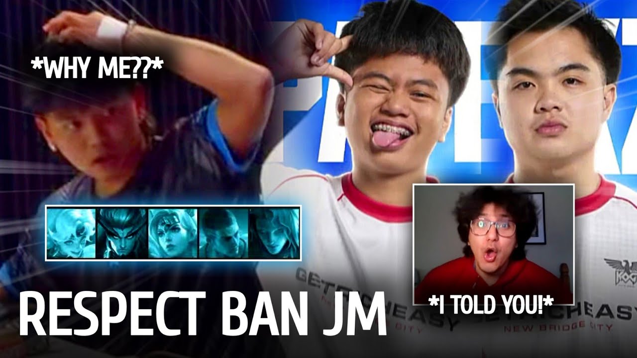 SUYOU EXP?? KRONOS REACTION ON KZEN AND KOG BANNING 5 HEROES OF LORD JM IN MSC WILDCARD background