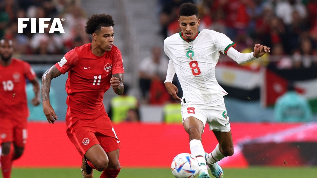 15-Minute Match: Canada 1-2 Morocco | 2022 Battle background