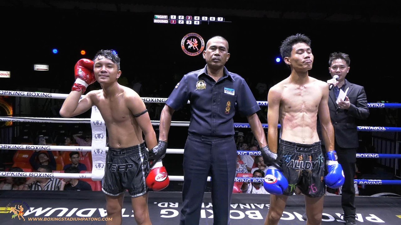 SINGTONGNOI (CHOKDEE MUAY THAI) VS BURENGNONG (SITKRUJALOON) background