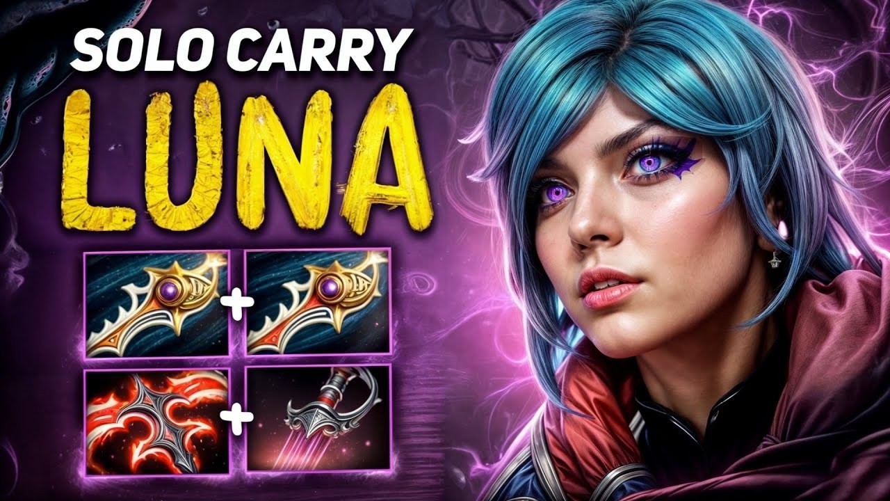 x2 Divine Maga Creeps Comeback Luna🔥🔥🔥41 Kills Insane Damage | Dota 2 Gameplay background