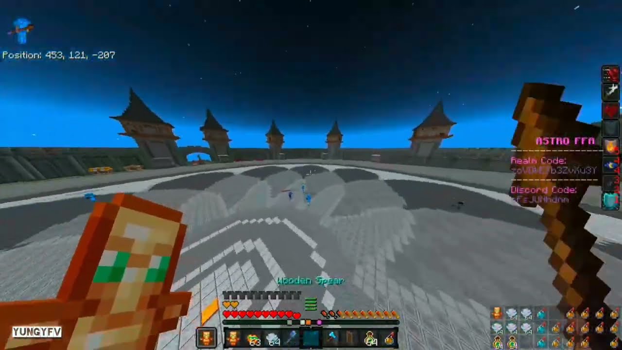 Spear-Mace PvP Montage - Controller Gameplay Minecraft Bedrock background