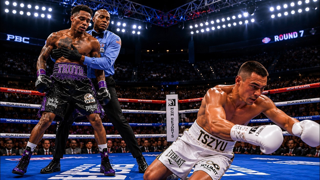 Errol Spence Jr. vs Tim Tszyu FULL FIGHT Breakdown – Full Fight Analysis, KO Prediction & Highlights background