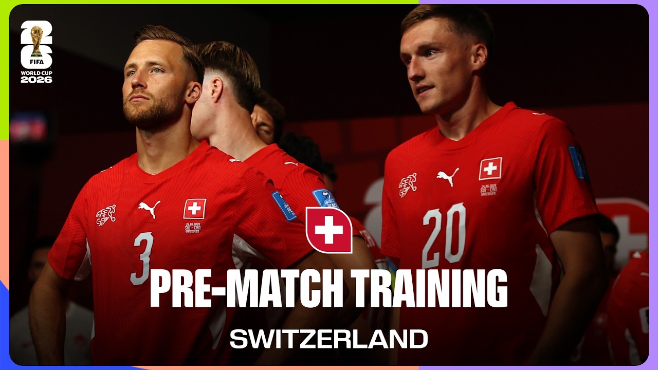 Switzerland Train Before Algeria | FIFA World Cup 2026β’