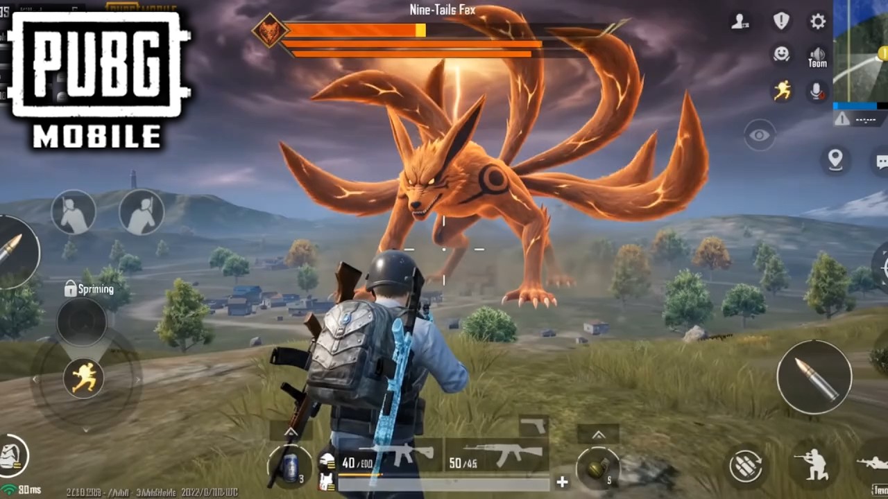 How to SOLO the NINE-TAILS BOSS in PUBG MOBILE background