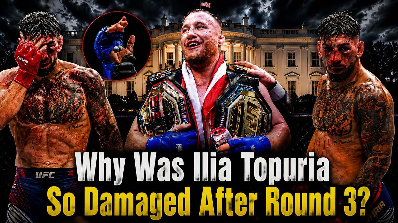 Why Was Ilia Topuria So Damaged After Round 3 ? | Gaethje's Brutal Performance