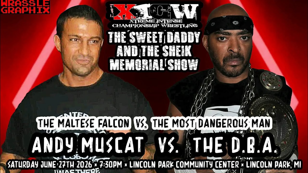 Full Match: ANDY MUSCAT vs. DBA / ANDY MUSCAT HOF INDUCTION (2026 Sweet Daddy & Sheik Memorial Show) 2026-07-01 02:10 background