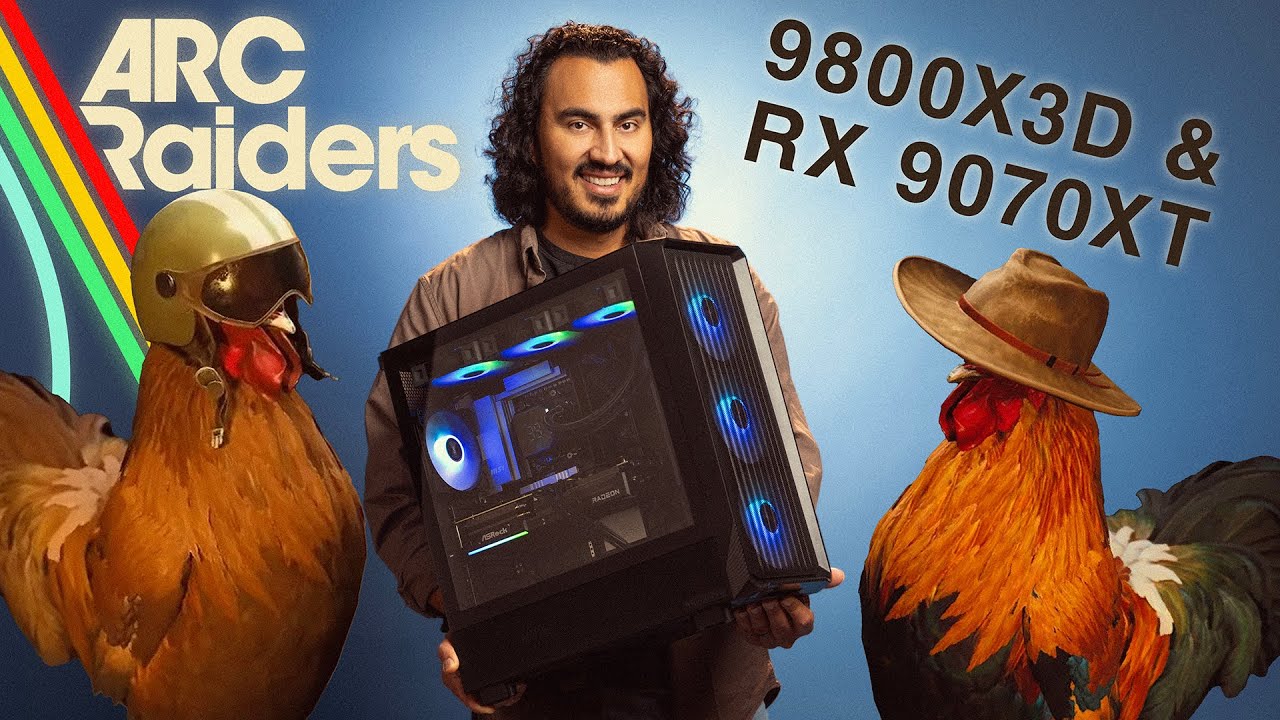 Let's Build a PC for Arc Raiders at Micro Center background