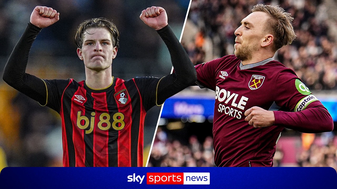 Transfer updates for Premier League players including Alex Scott, Jarrod Bowen and Joao Palhinha background