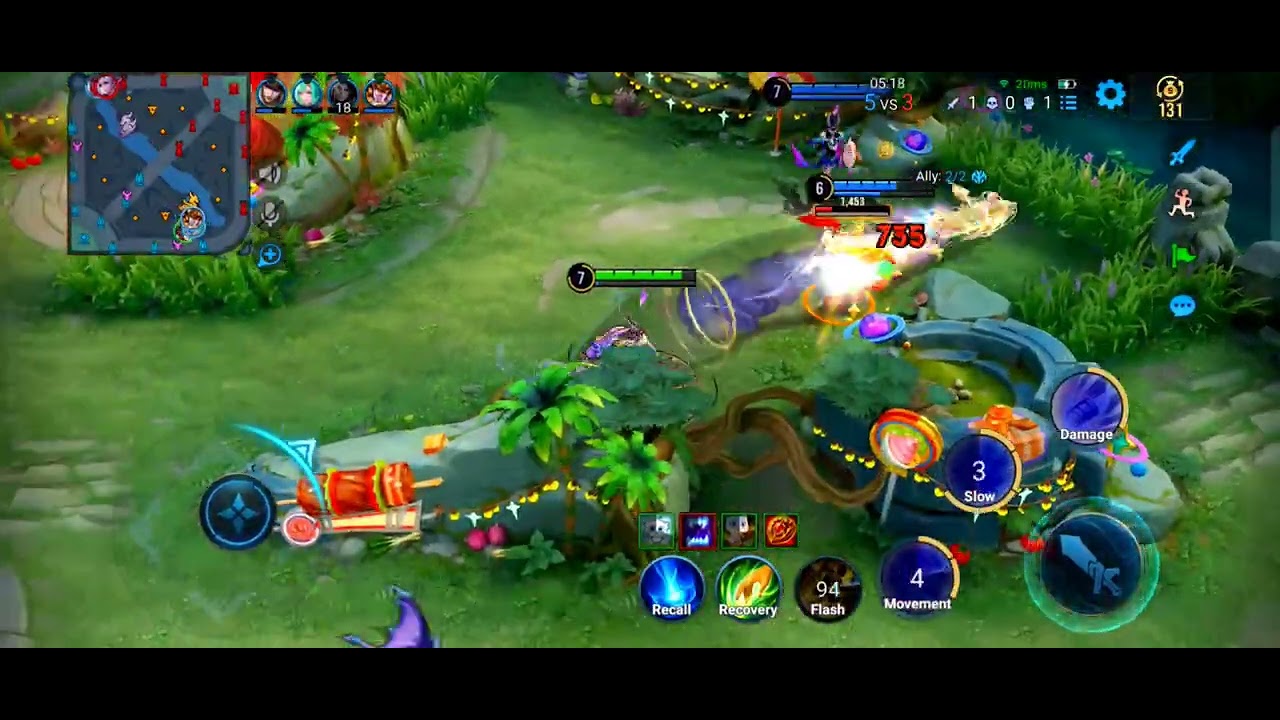Honor of Kings - Lady Sun Farm Lane Pro Player Legendary Gameplay background