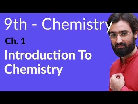 9th Class Chemistry Chapter 1 Fundamentals of Chemistry background