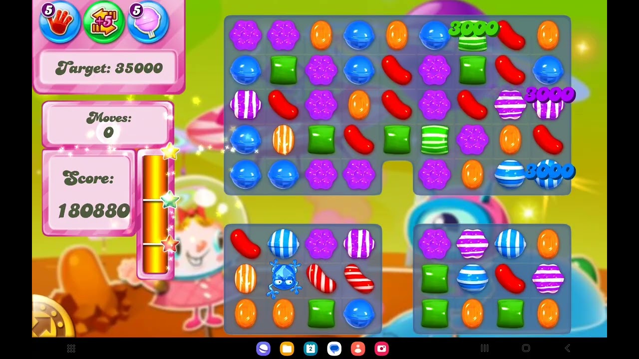 Candy crush saga old version modded gameplay #157 background