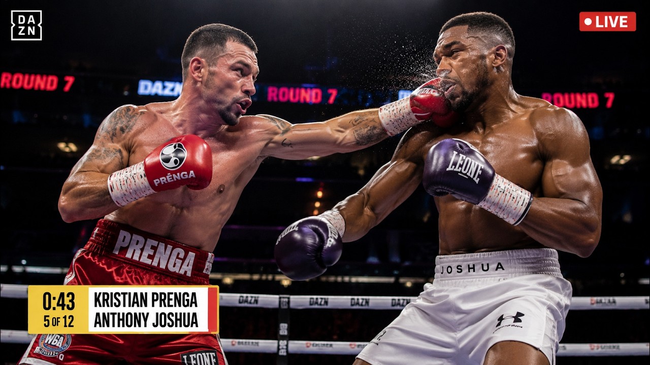 “NO MERCY!” Anthony Joshua Finally UNLEASHES Against Kristian Prenga | Full Fight Breakdown background