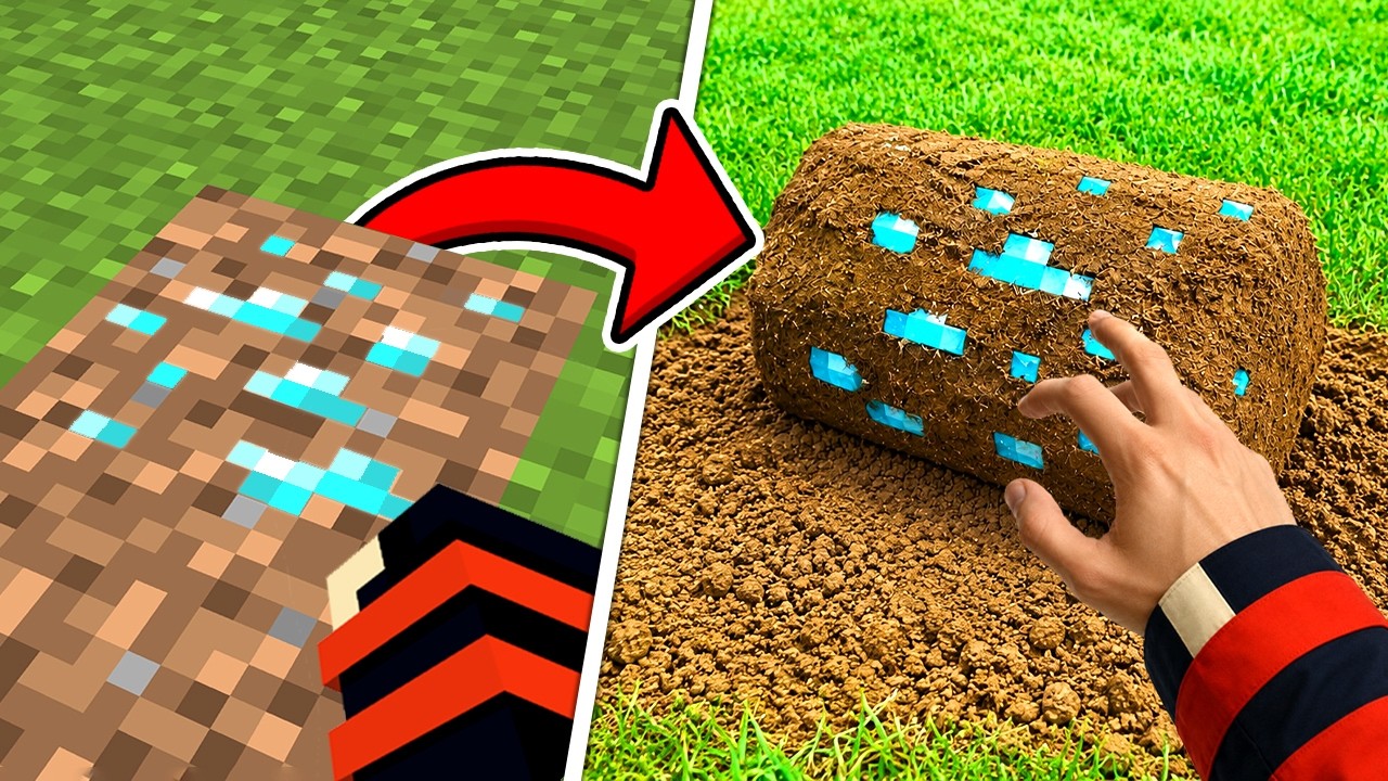 Minecraft, But Your Hearts = Realism background