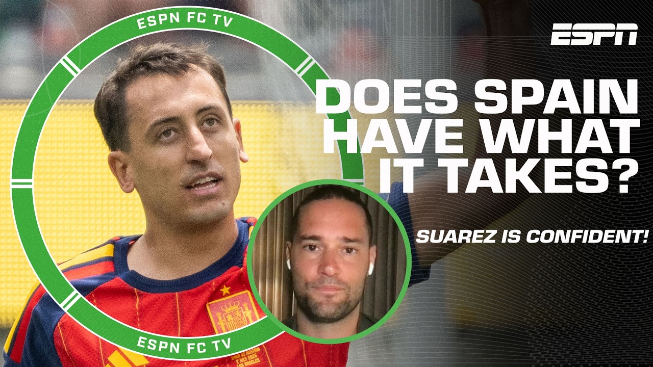 Mario Suarez is CONFIDENT that Spain can pull past Portugal 🗣️ | ESPN FC background