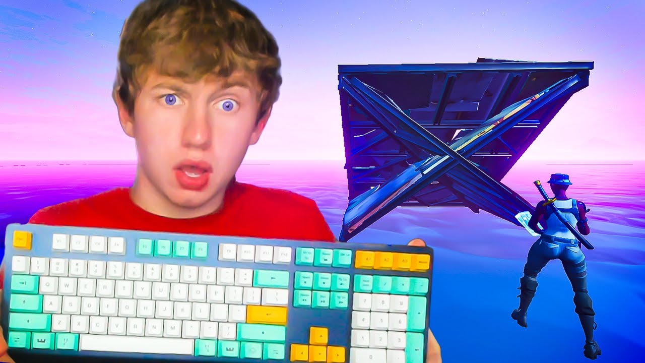 I Tried the NEW Best Keyboard Ever... (Broke The Game) backdrop