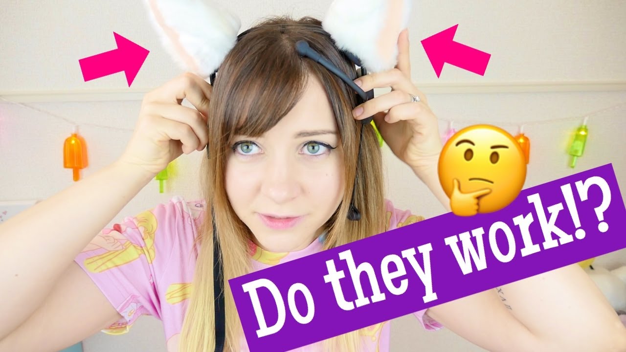 NECOMIMI BRAINWAVE CONTROLLED CAT EARS?! | Do They Actually Work? background
