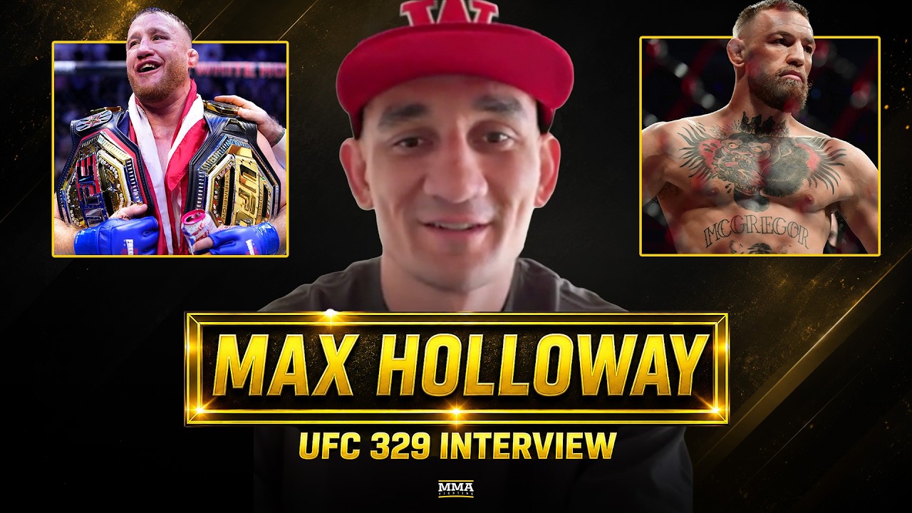 Max Holloway RESPONDS to Justin Gaethje, Calls Conor McGregor Rematch 'Do or Die' for Both background