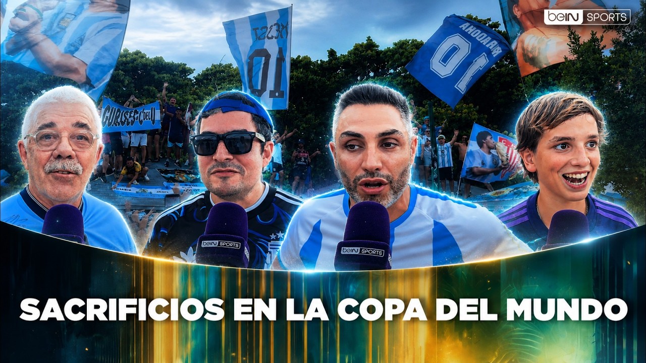 ¿Qué serías capaz de dejar atrás para seguir a Argentina en el Mundial? 🇦🇷🌎 background