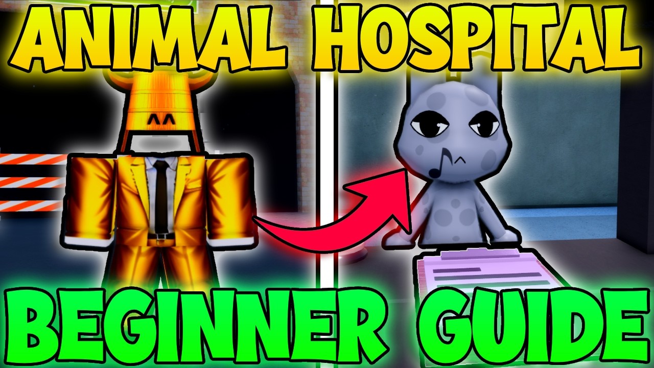 Animal Hospital Roblox FULL Beginner Guide! Animal Hospital Tips & Walkthrough! (Animal Hospital) background