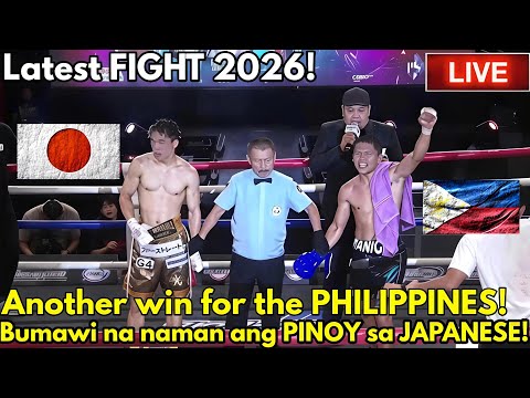 Bagong PagBAWI ng PINOY sa Japanese | Jason Manigos (PH) vs Kakeru Mashimo (JAPAN) Fight Highlights. background