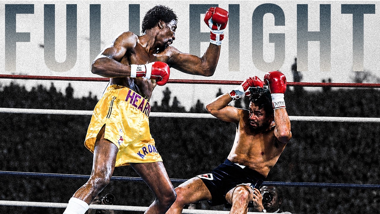 The Beatdown Nobody Was Prepared To See 😳 | Thomas Hearns vs Roberto Duran background