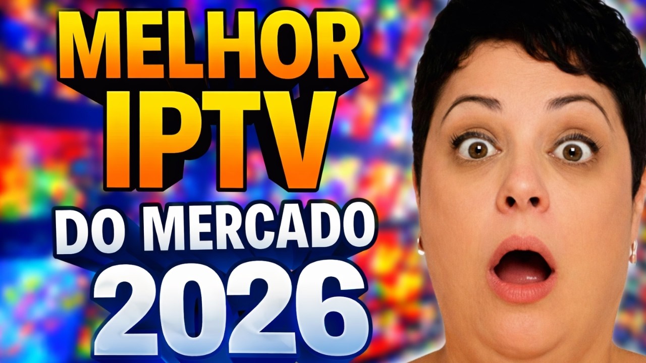 Melhor IPTV do Mercado? Será que é Bom mesmo? Veja Como Funciona em 2026 background