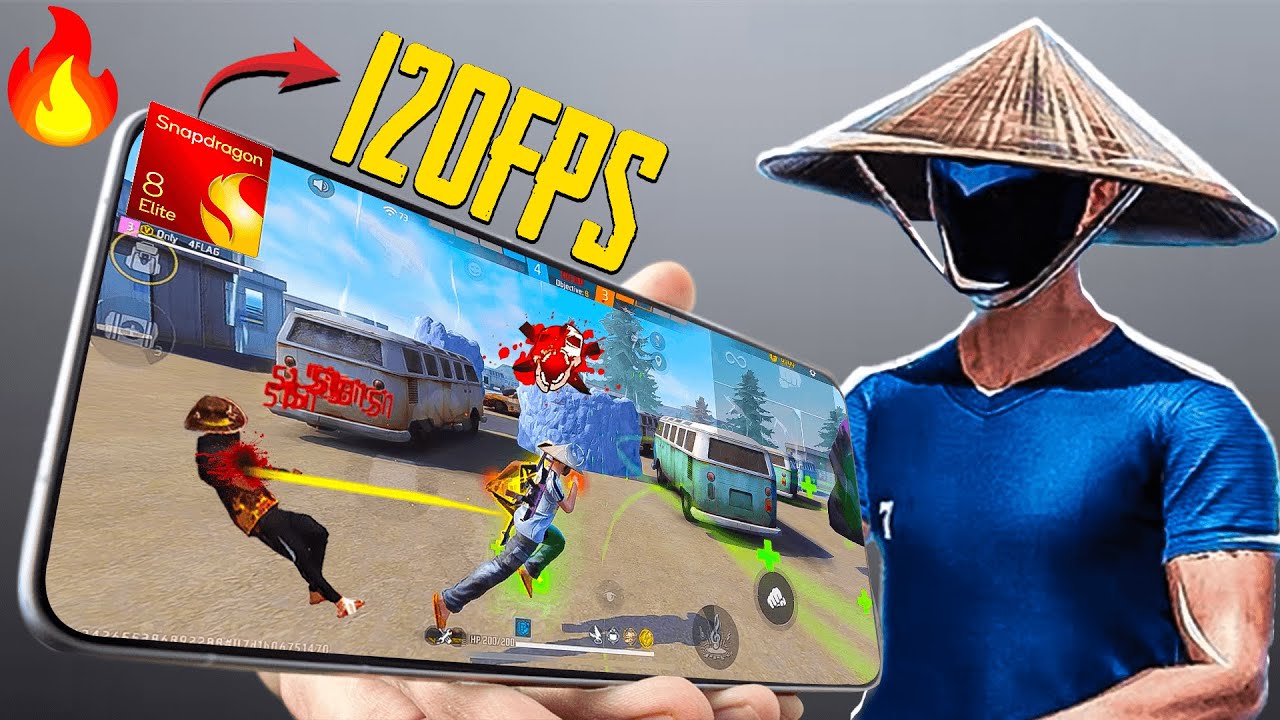 iQOO 13 Unboxing and First Impression ! *120FPS Free Fire Gaming* And HANDCAM 📲 Settings ⚙️ HUD background