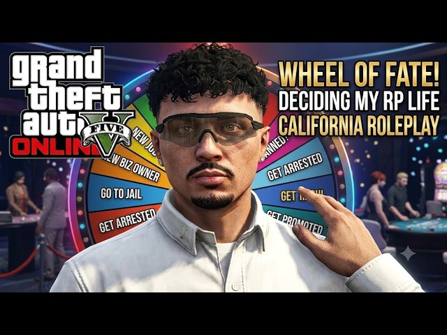 I Let A Wheel Control My FiveM RP background