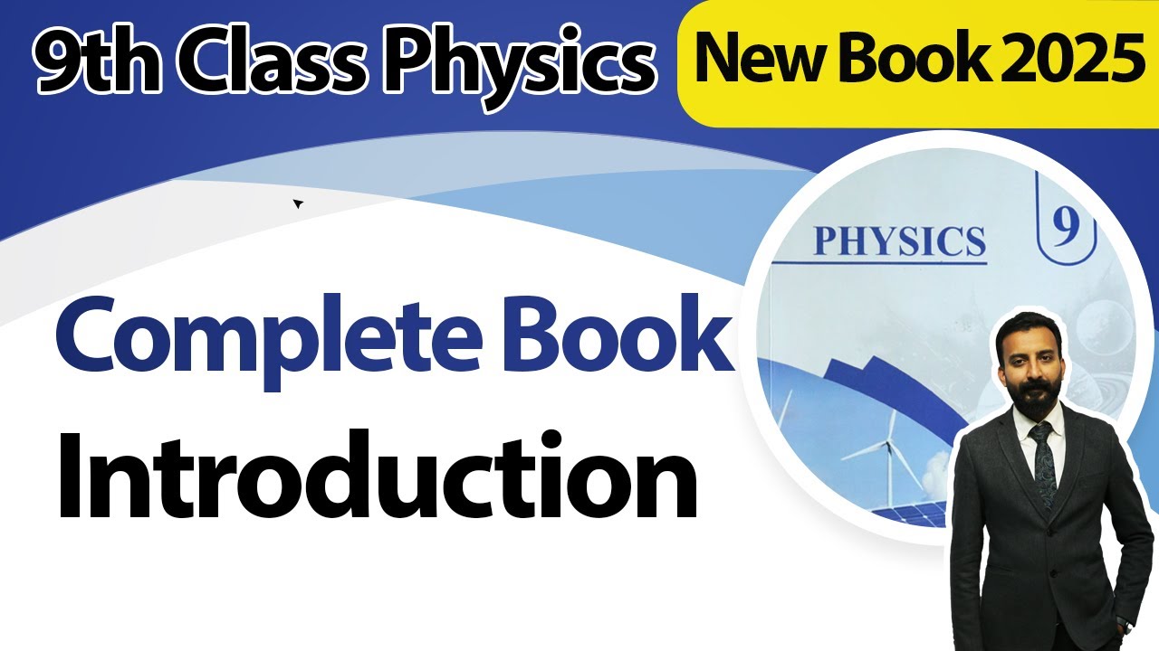 9th Class Physics Chapter 1 - New Book 2025 background