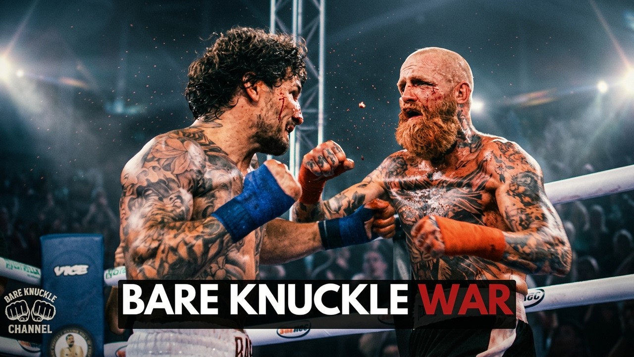 This Bare Knuckle Fight Is Absolutely Insane background