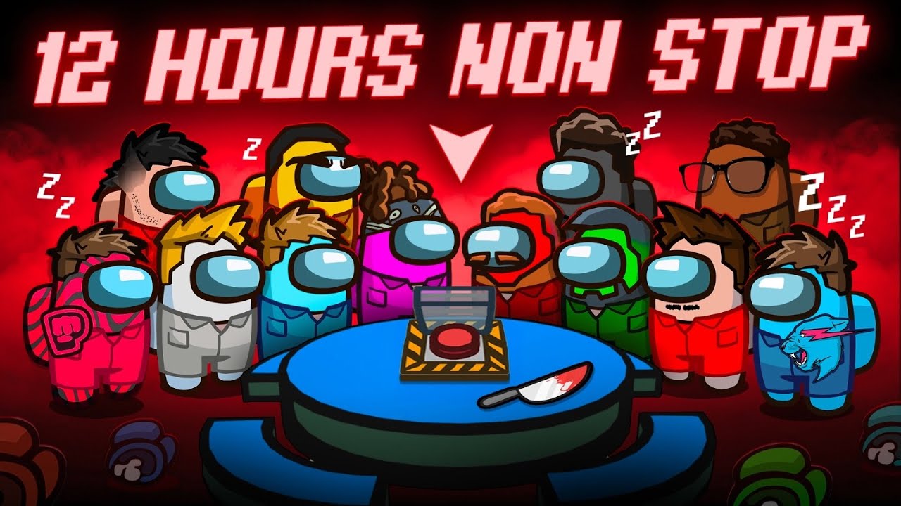 12 HOURS OF SIDEMEN AMONG US background