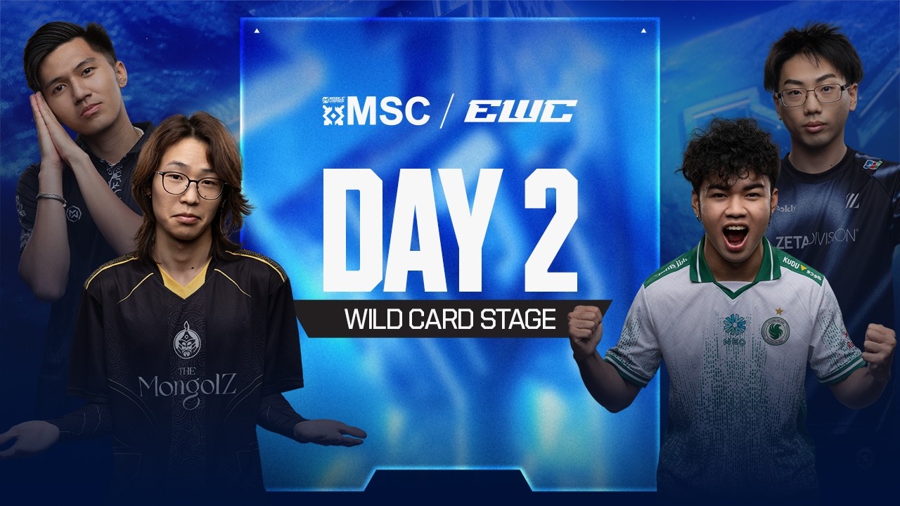 đŽ LIVE | WILD CARD DAY 2 | MLBB MSC at EWC 2026 | (ENG) background