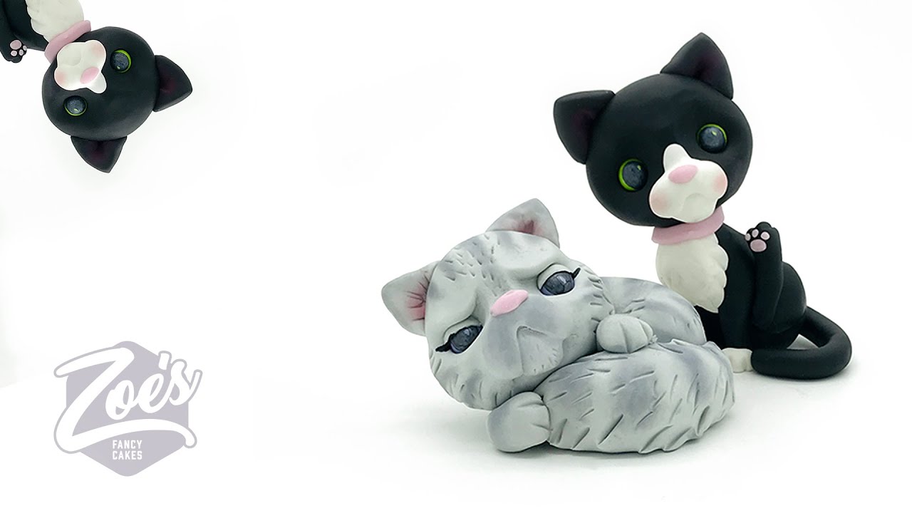 cat cake topper tutorial Facebook live highlights background